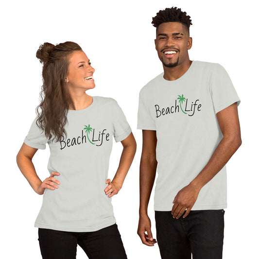 BEACH LIFE W/ SEA TURTLE BACK - Unisex t-shirt