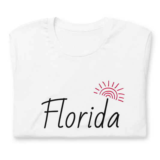 FLORIDA SUNSHINE WHITE Unisex t-shirt