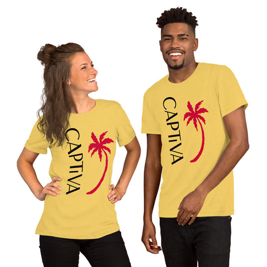 CAPTIVA W/ PALM TREE - Unisex t-shirt