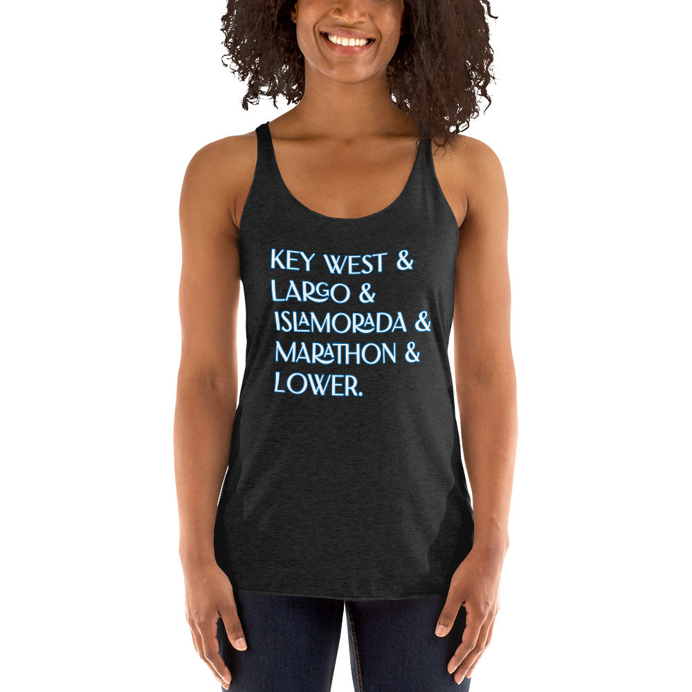 Florida Keys Women's Racerback Tank